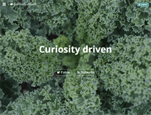 Tablet Screenshot of curiosity-driven.org